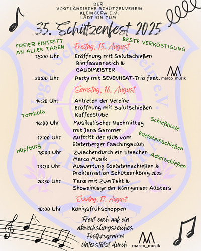 35. Schützenfest Kleingera