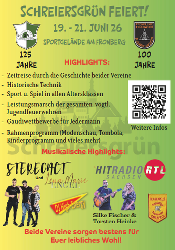Schreiersgr&uuml;n feiert 2026
