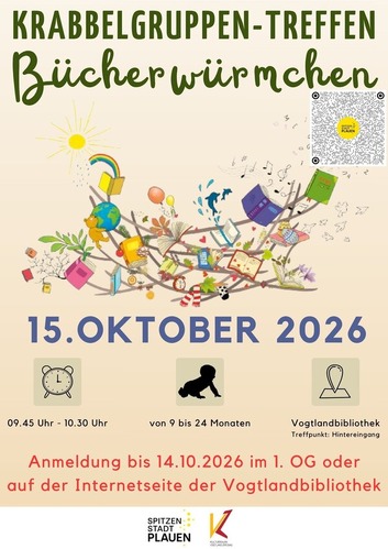 Krabbelgruppe Plakat Oktober 2026