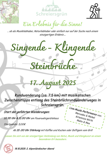 Singende Klingende Steinbrüche 25