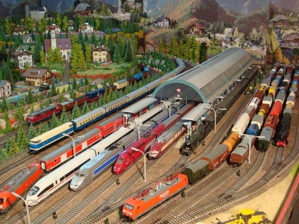 Modelleisenbahnausstellung in Auerbach