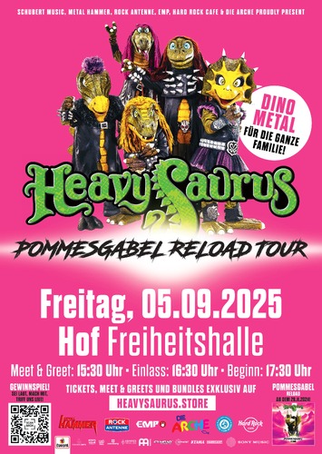 Heavysaurus - Pommesgabel Reload Tour 2025