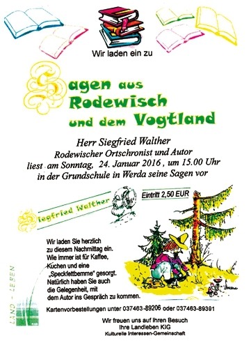 Sagen aus Rodewisch - Grundschule Werda