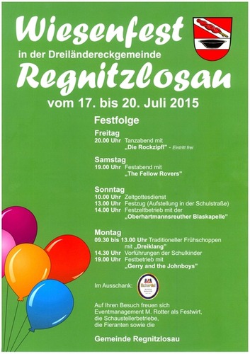 Wiesenfest Regnitzlosau