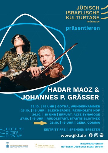 Konzert mit Hadar Maoz und Johannes Gräßer