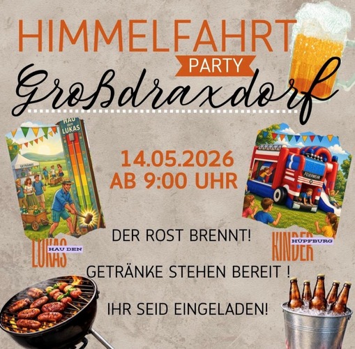 Himmelfahrt in Großdraxdorf