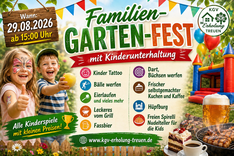 Gartenfest Erholung 2026