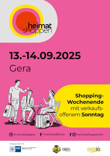 Heimat Shoppen am 13. und 14.09.2025