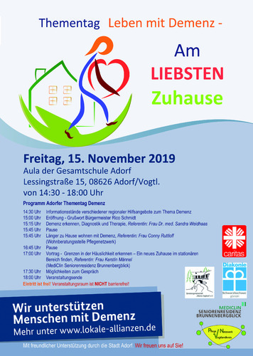 Thementag - Leben mit Demenz
