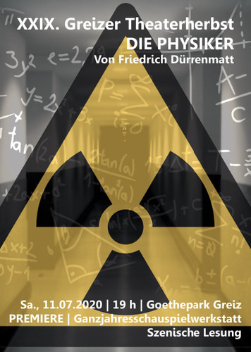 PREMIERE Ganzjahreswerkstatt | „Die Physiker“ von Friedrich Dürrenmatt