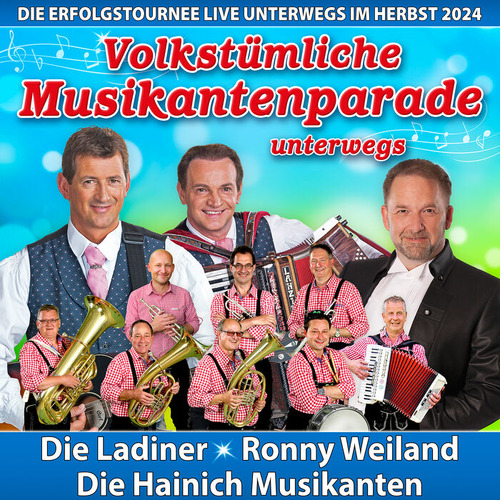 Volkstümliche Musikantenparade unterwegs