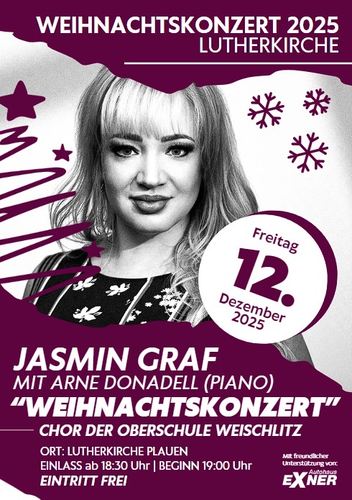 Weihnachtskonzert Jasmin Lutherkirche Plauen 25