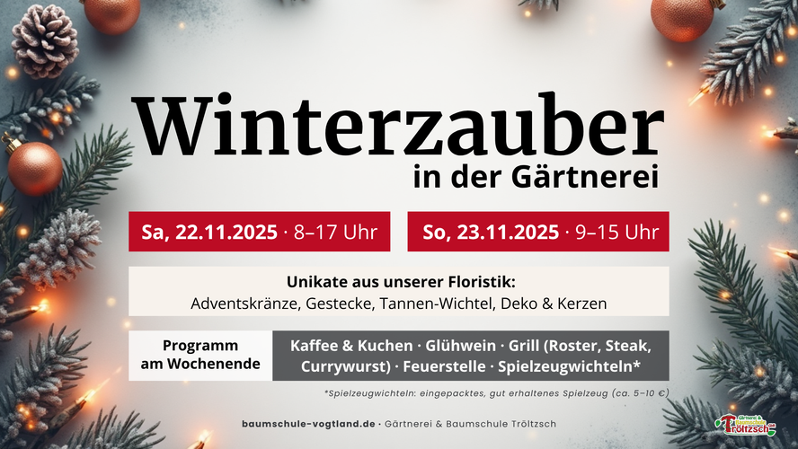 Winterzauber in der Gärtnerei Event 25