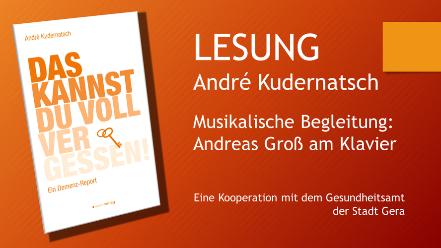 Lesung mit André Kudernatsch