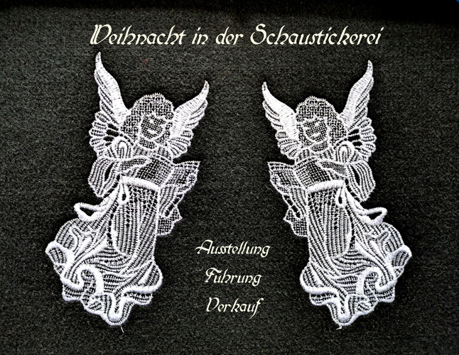 Weihnacht Schaustickerei