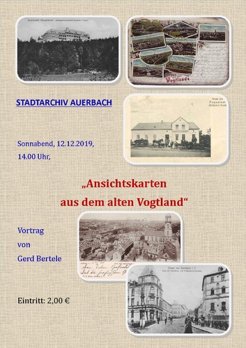 "Ansichtskarten aus dem alten Vogtland"