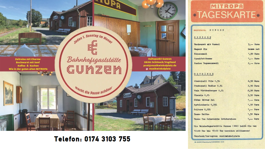 Bahnhofsgaststätte Gunzen 25