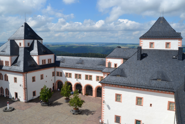 Ausblick Aussichtsturm Augustusburg