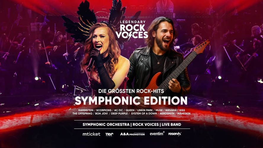 LEGENDARY ROCK VOICES - Symphonic Edition! am 09.11.2025 im KuK