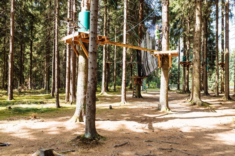 Kletterpark im Waldpark Grünheide