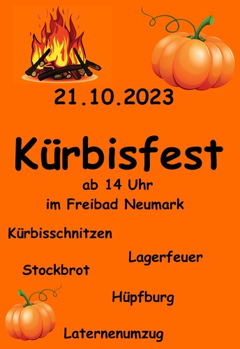 Kürbisfest Freibad Neumark 23