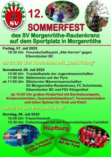 Sommerfest Morgenröthe