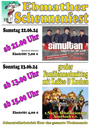 Scheunenfest Ebmath 24