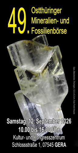 Ostthüringer Mineralien- und Fossilienbörse