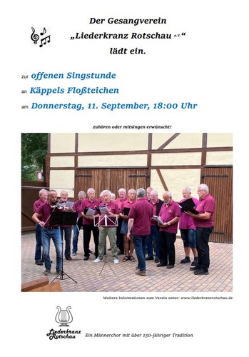 Männerchor Rotschau