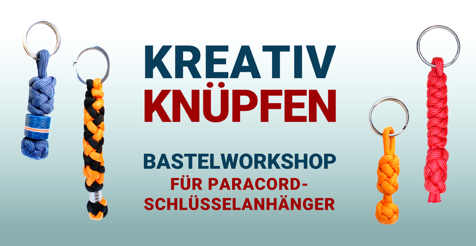 Kreativ Knüpfen mit Paracord