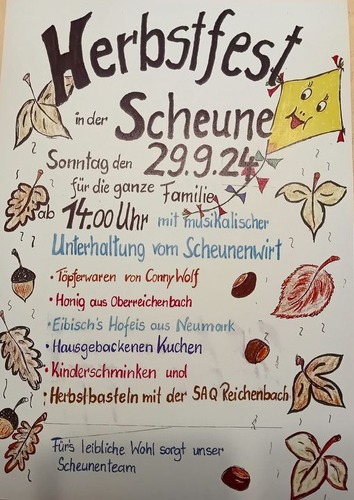 Herbstfest Scheune 2024