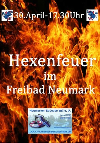 Freibad Neumark - Hexenfeuer