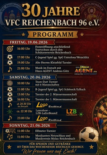 30 Jahre VfC Reichenbach 96 e.V.
