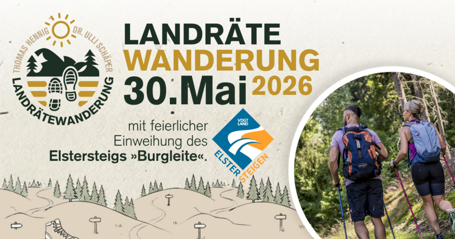 Erste gemeinsame Landr&auml;tewanderung
