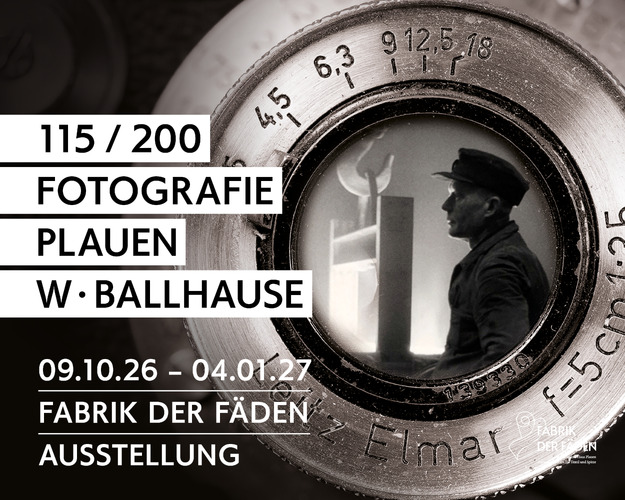 Durch das Objektiv der Kamera Walter Ballhauses ist das Bild des Arbei