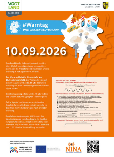 Bundesweiter Warntag 2026