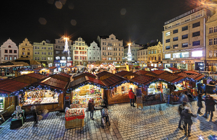 Weihnachtsmarkt in Pilsen 01