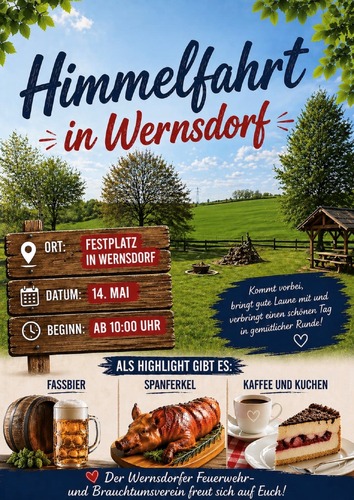 Himmelfahrt in Wernsdorf