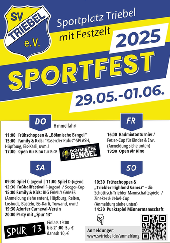 Sportfest SV Triebel