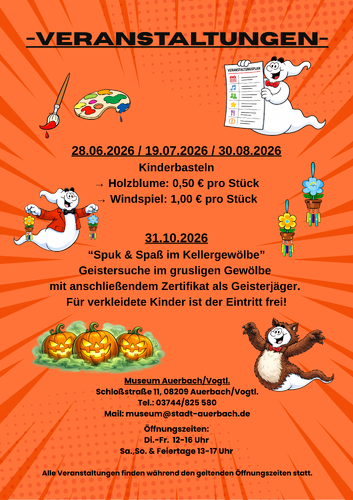 Veranstaltungsplan