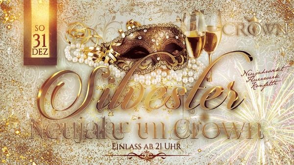 Silvester - Neujahr im Crown