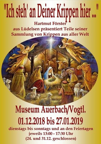 Plakat Weihnachtsausstellung 2018