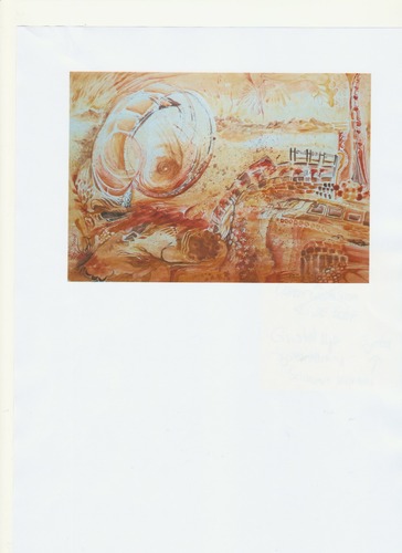 Weggefährten - Malereiausstellung der Künstlerin Heike Grüning,