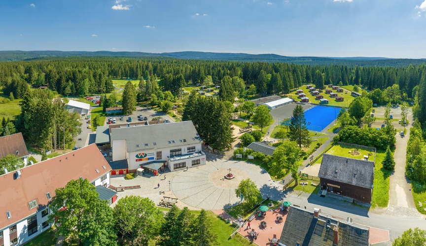 Waldpark Grünheide Luftaufnahme