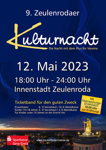 Kulturnacht Zeulenroda
