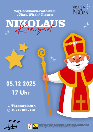 Nikolauskonzert Plakat Bild