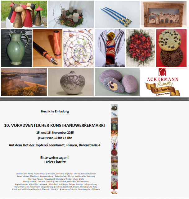 10. Voradventlicher Kunsthandwerker- und Künstlermarkt  25