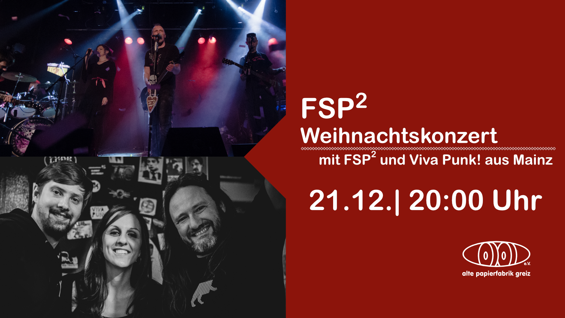 Anzeige Weihnachtskonzert