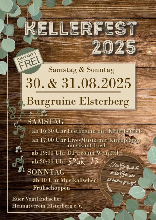 Kellerfest Elsterberg 25 Kellerfest Elsterberg 25