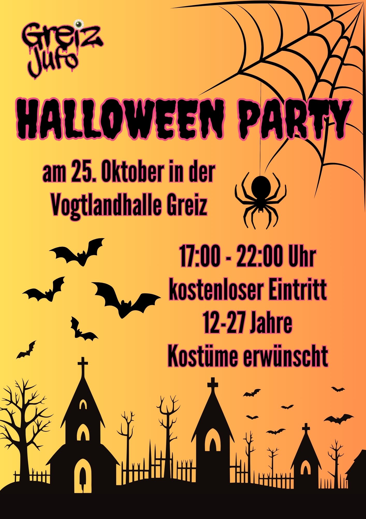 Plakat-Jugenddisco